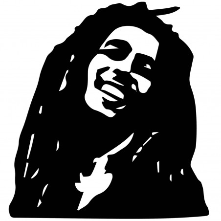 Bob Marley Διακοσμητικό από Μέταλλο