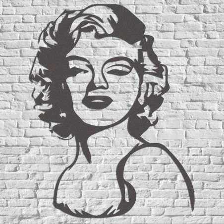 Marilyn Monroe Διακοσμητικό από Μέταλλο