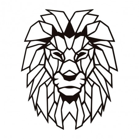 Lion Διακοσμητικό από Μέταλλο
